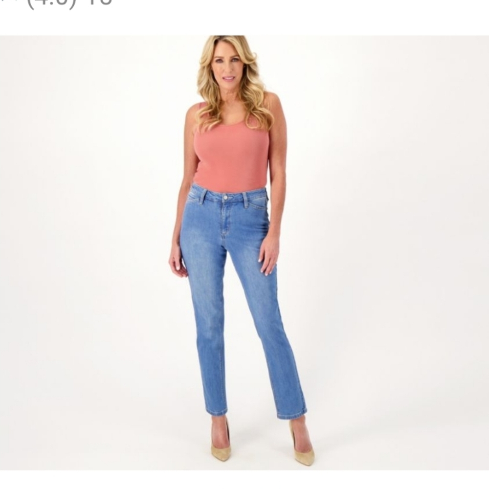 Susan Graver SLIM CUT JEANS